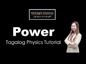 Power: Concept and Problems (Tagalog)