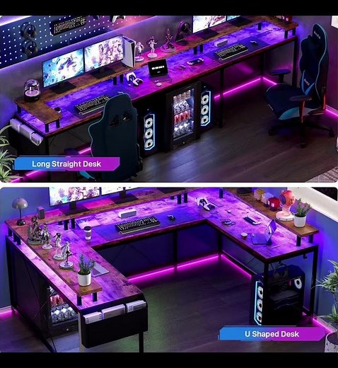 🔥Jojoka U-Shaped Gaming & Workstation Powerhouse🔥