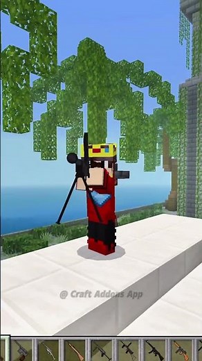 6 NEW Powerful 3D Weapons Addons in Minecraft Bedrock! #craftaddons #minecraft #minecraftpe