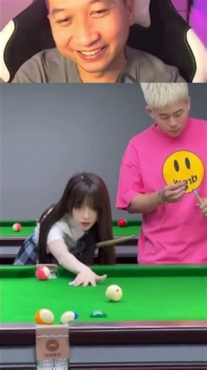 So Innocent #duet #billiards #pool #billiard #funny #8ballpool #snooker #reaction