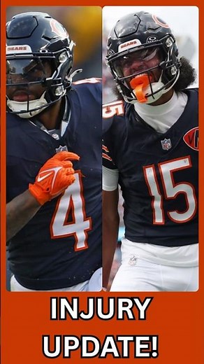 Rome Odunze did NOT practice BUT Kyle Monangai and D'Andre Swift ARE BACK! #chicagobears #nfl