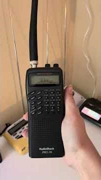 Radioshack PRO-76 Weather Alert Test #eas