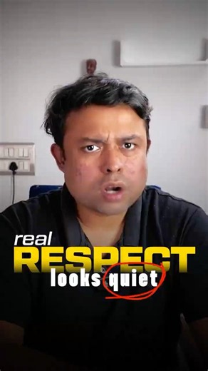 Serious People Don’t Chase Respect