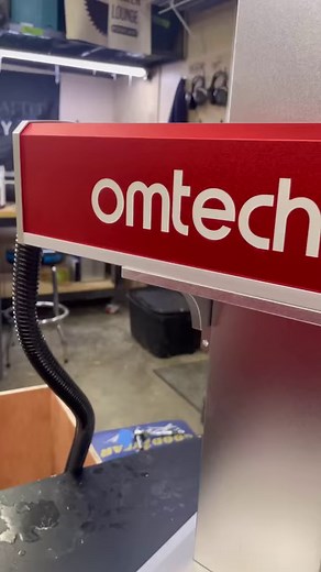 The OMTech 100w mopa should definitely be at the top of your Christmas list! Not only a fiber laser, but so much more and packed with 100w power! You will not be disappointed 🎄🎁 | OMTech