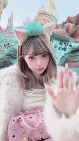 ジェラトーニカチューシャをつけたディズニーシーの旅