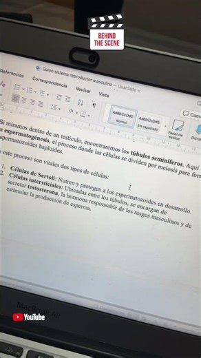 already reviewing the first script