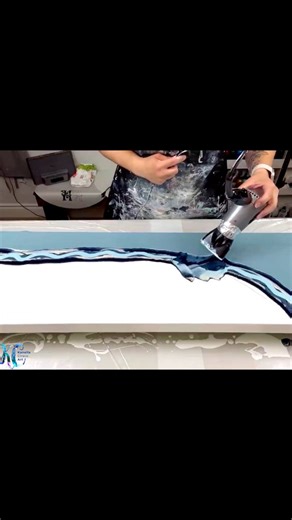 Loving this dusty slate blue color combination!!! It's very mysterious! Video 450 on Y O U T U B E #kanellaciracoart #acrylicpainting #acrylicart | Kanella Ciraco Art