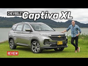 Chevrolet Captiva XL 🔥 Renovada, espaciosa y muy confortable 🔥 Prueba - Reseña (4K)