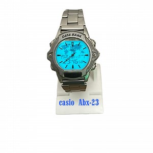 Vintage Casio Abx-23 Module 2358 Twincept/ Ana-digi Data Bank World Time Chrono Watch/ Very Good Condition & With Box - Etsy