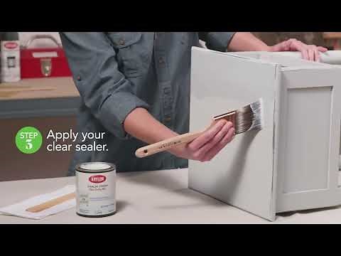 How To: Achieve a Chalky Finish with Krylon Brush-On Paint