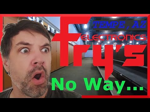 Fry's Electronics August 2020 (Tempe AZ)