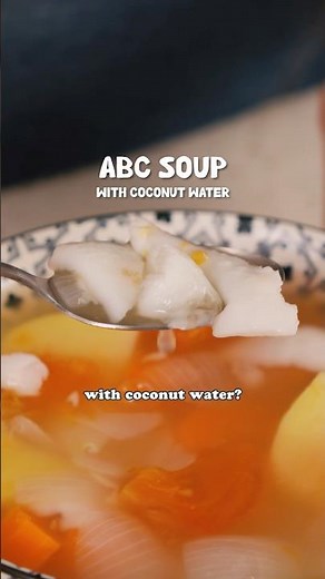 how to make abc soup with coconut water