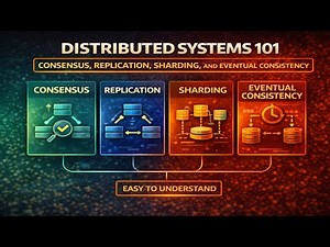 Distributed Systems 101: Consensus, Replication, Sharding, and Eventual Consistency