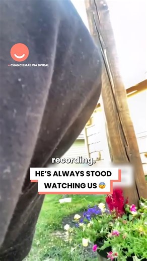 Creepy neighbor keeps recording my family