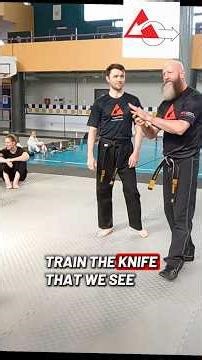 Kali Self Defence, knife game, using CLA