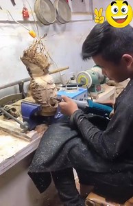 7.2K views | The art of sculpture by bamboo roots | Factory Worker | Facebook