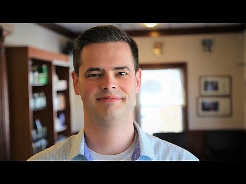 How To Cut Top Section of Comb Over Hairstyle - Greg Zorian