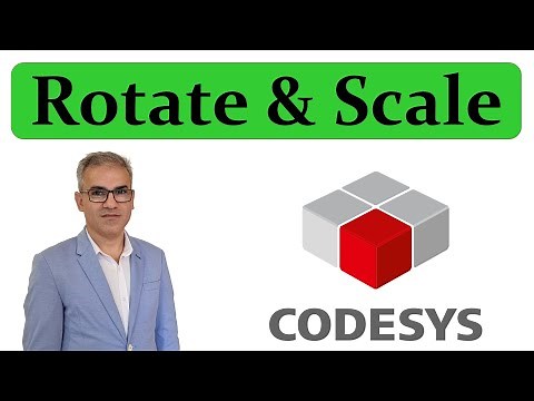 CODESYS: Rotate and Scale visualization elements