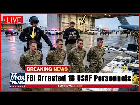 FBI & DEA Raided Air Force Base in California — 18 Personnel Arrested, $67M Drug Ring Exposed