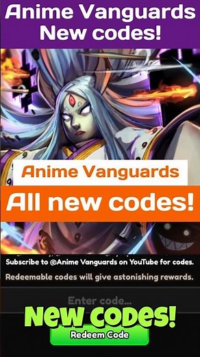 New Anime Vanguards Codes - Codes for Roblox Anime Vanguards - All new codes! 2025