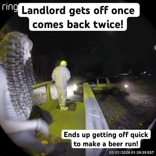 Landlord gets tenant off twice in a night for rent!
