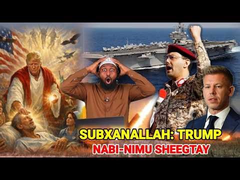 TALO FARAHA WAA KA BAXDAY: BAABU-MADAB WALA XIRAYAA: TRUMP CIISE MASIIX BU ISKU TILMAAMAY SUBXAN