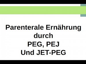 Ernährungssonden richtig versorgen- Grundlagen für die Pflege PEG, PEJ, Jet PEG