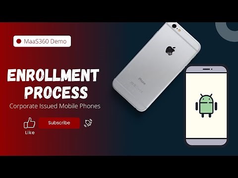 Corporate-Issued Device Enrollment with MaaS360 - Setup & Configure Devices in Minutes NOT Hours