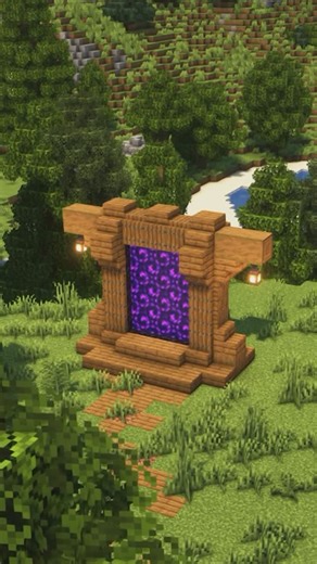 DrifterMC on Instagram: "Simple Nether Portal Tutorial #minecraft #minecraftmemes #minecraftbuilds #minecraftbuild #minecraftpe #minecraftpc #minecraftjava #minecraftbedrock #mc"