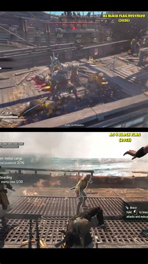 AC4 OG vs Resynced Ship Takeover Comparison 😳