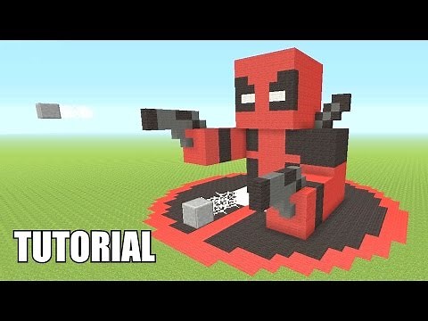 Minecraft Tutorial: How To Make A DEADPOOL!! Survival House