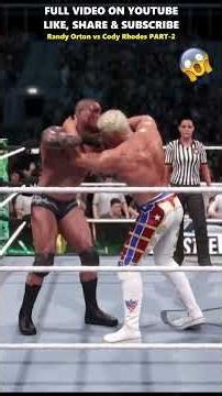 Randy Orton vs Cody Rhodes – WrestleMania 42 Dream Match | Undisputed WWE Championship | WWE 2K25