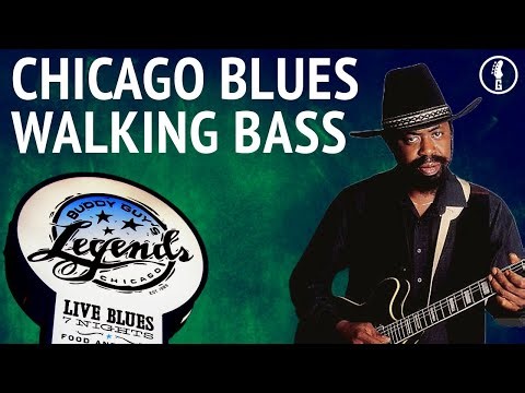 Playing Like a Pro | Chicago Blues Walking Bass from Buddy Guy's Tavern (No.256)