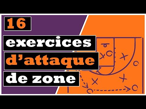 attaquer une zone : 16 exercices de basketball