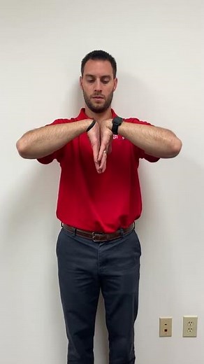 Reverse Prayer Stretch