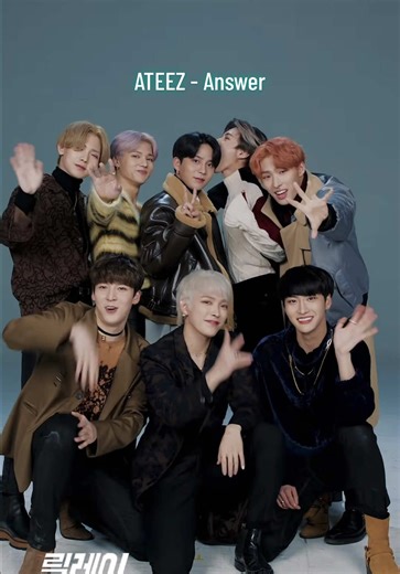 ATEEZ - Answer Dance Relay Performance