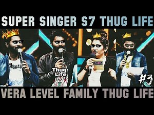 Makapa and Priyanka Comedy | Thug Life Moment | Part 3 | Super Singer S7 | Hey Vibez