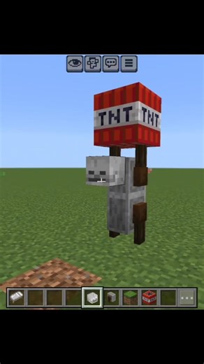 minecraft skeleton statur build moments 🤯