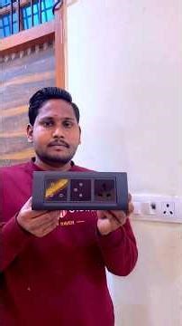 #shorts | Aziot Smart Touch Switch Board Wiring | Step by Step Installation Hindi