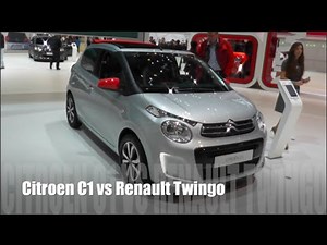 Citroen C1 2015 vs Renault Twingo 2015