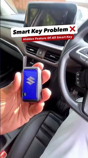 Battery Down! Smart Key Se Car Start Karne Ka Secret Trick! #automobile #key #smart #shorts