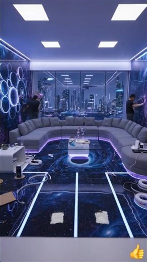 Luxury BlackHole Interior Design 😱 || #shorts #luxury #epoxyfloor #trending #diy