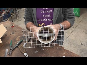 no cost downpipe screen for leaves and rodents