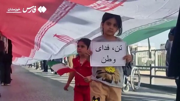 Iran’s youth form human chains around power plants after Trump warns of ‘complete demolition’