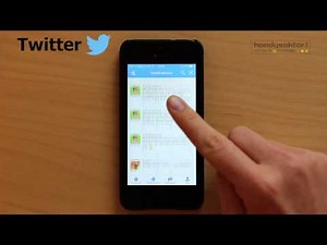 Twitter im Handysektor-App-Test