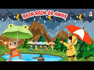 Rain Rain Go Away Classic Nursery Rhyme for Kids | Rain rain Poem