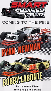 Exciting NEWS! The SMART Modified Tour is coming to Lonesome Pine Motorsports Park on September 18, 2024! 🏁 Don't miss your chance to see NASCAR drivers Ryan Newman and Bobby Labonte in action. Plus, join us for an exclusive meet and greet with these racing icons! 🏆#SMARTModifiedTour #LonesomePineMotorsportsPark #RyanNewman #BobbyLabonte #NASCAR #Racing #MeetAndGreet #Motorsports #RaceDay #FanExperience #SaveTheDate #RacingCommunity #entertainment #wiseco #swva #virginia #twintrackmedia #Racin