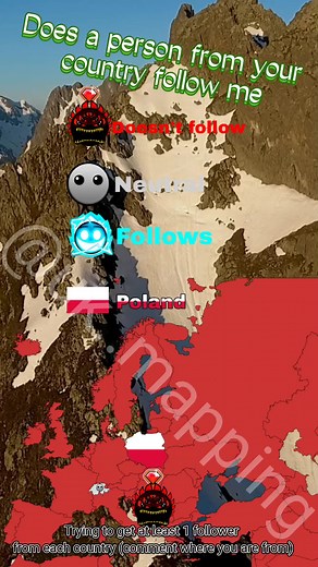 First Post 😃 can you help me reach 100 followers? #poland #geography #europe #maps #mapper #uk #meme #joke