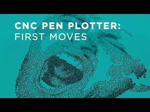 CNC Pen Plotter. First Moves.