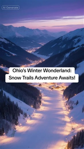 Ohio's Winter Wonderland: Snow Trails Adventure Awaits! Ohio History Ohio Landmarks Ohio Interesting Places Ohio Attractions Exploring Ohio HiddenOhio Snow Trails Ohio Winter Winter Magic Mansfield Adventures #SnowTrailsOhio #OhioWinterMagic #MansfieldAdventures #GlowTubingFun #OnlyInOhio